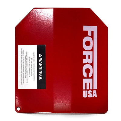 Force USA 2x 2kg Curved Weight Vest Plate (Sold as Pair)