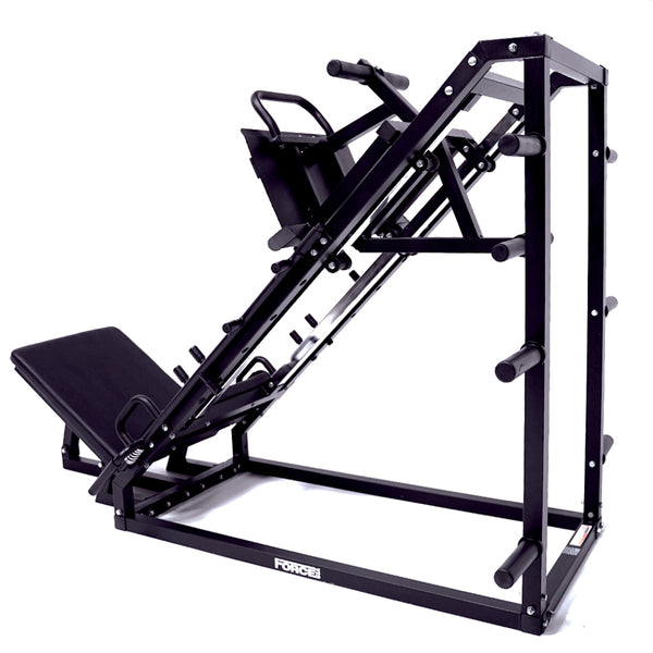 Force USA 45 Degree Leg Press with Calf Block Black | Gym & Fitness NZ